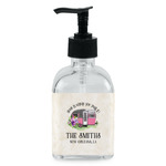 Camper Glass Soap & Lotion Bottle - Single Bottle (Personalized)