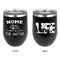 Camper Stainless Wine Tumblers - Black - Double Sided - Approval