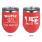 Camper Stainless Wine Tumblers - Coral - Double Sided - Approval