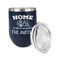 Camper Stainless Wine Tumblers - Navy - Double Sided - Alt View