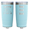 Camper Teal Polar Camel Tumbler - 20oz -Double Sided - Approval