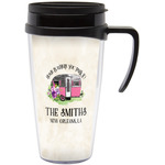 Camper Acrylic Travel Mug with Handle (Personalized)