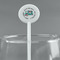 Camper White Plastic 5.5" Stir Stick - Round - Main