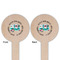 Camper Wooden 6" Food Pick - Round - Double Sided - Front & Back