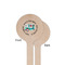 Camper Wooden 6" Stir Stick - Round - Single Sided - Front & Back