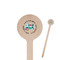 Camper Wooden 7.5" Stir Stick - Round - Closeup