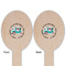 Camper Wooden Food Pick - Oval - Double Sided - Front & Back