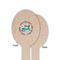 Camper Wooden Food Pick - Oval - Single Sided - Front & Back