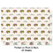 Camper Wrapping Paper Sheet - Double Sided - Front