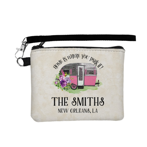 Custom Camper Wristlet ID Case w/ Name or Text