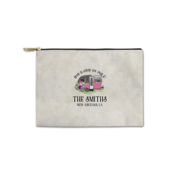 Custom Camper Zipper Pouch - Small - 8.5"x6" (Personalized)