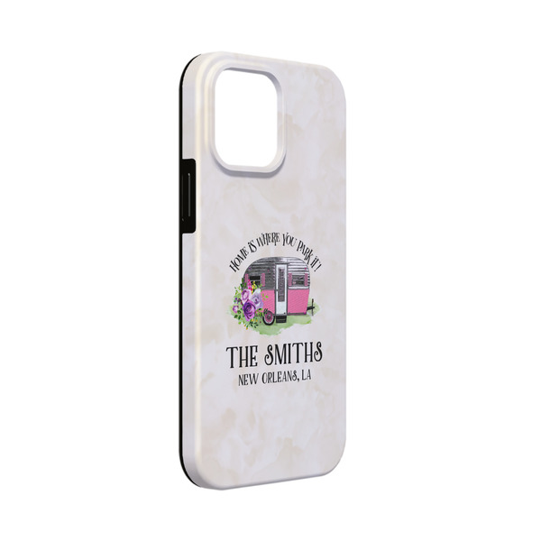 Custom Camper iPhone Case - Rubber Lined - iPhone 13 Mini (Personalized)