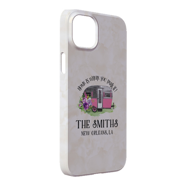 Custom Camper iPhone Case - Plastic - iPhone 14 Plus (Personalized)