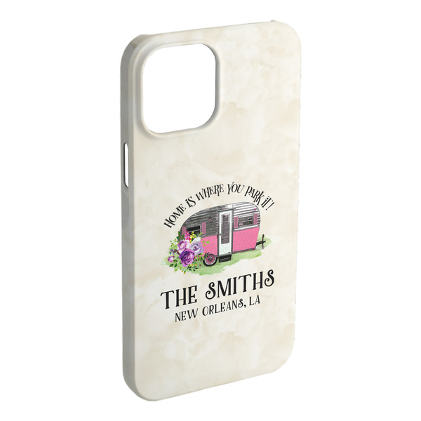 Custom Camper iPhone Case - Plastic - iPhone 15 Plus (Personalized)