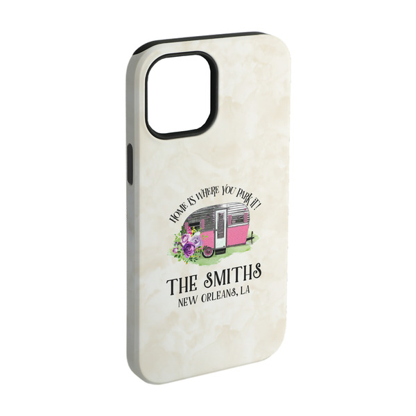 Custom Camper iPhone Case - Rubber Lined - iPhone 15 (Personalized)