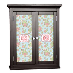 Blue Paisley Cabinet Decal - Large (Personalized)