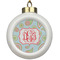 Blue Paisley Ceramic Ball Ornaments Parent