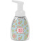 Blue Paisley Foam Soap Bottle - White