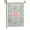 Blue Paisley Garden Flag & Garden Pole