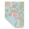 Blue Paisley House Flags - Double Sided - FRONT FOLDED