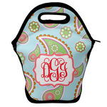 Blue Paisley Lunch Bag w/ Monogram