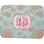 Blue Paisley Memory Foam Bath Mat - 48"x36" (Personalized)