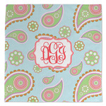 Blue Paisley Microfiber Dish Towel (Personalized)