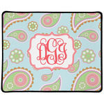 Blue Paisley Large Gaming Mouse Pad - 12.5" x 10" (Personalized)