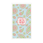 Blue Paisley Guest Paper Towels - Full Color - Standard (Personalized)