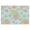 Blue Paisley Tissue Paper - Heavyweight - XL - Front