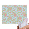 Blue Paisley Tissue Paper Sheets - Main