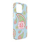 Blue Paisley iPhone 13 Pro Max Case -  Angle