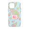 Blue Paisley iPhone 13 Tough Case - Back