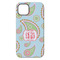 Blue Paisley iPhone 14 Plus Tough Case - Back