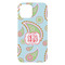 Blue Paisley iPhone 15 Plus Case - Back