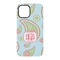 Blue Paisley iPhone 15 Pro Tough Case - Back