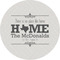 Home State 1" Multipurpose Round Labels - Single Sticker