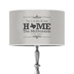 Home State 12" Drum Lamp Shade - Poly-film (Personalized)