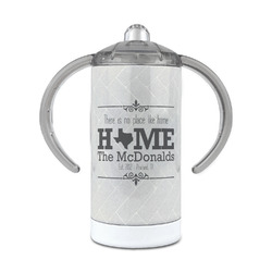 Home State 12 oz Stainless Steel Sippy Cup (Personalized)