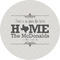 Home State 3" Multipurpose Round Labels - Single Sticker