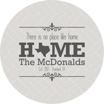 Home State Multipurpose Round Labels - 5" (Personalized)