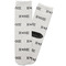 Home State Adult Crew Socks - Single Pair - Front and Back