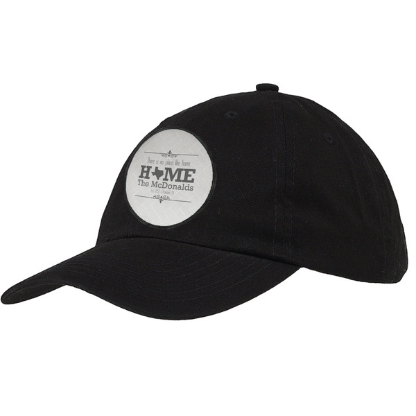 Custom Home State Baseball Cap - Black (Personalized)