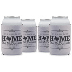 Home State Can Cooler (12 oz) - Set of 4 w/ Name or Text