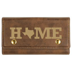 Home State Cards & Dice Set - Rustic Brown