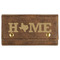 Home State Cards & Dice Set - Rustic Brown - Front