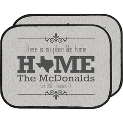 Home State Car Floor Mats (Back Seat) (Personalized)