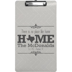Home State Clipboard (Legal Size) (Personalized)