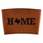 Home State Leatherette Cup Sleeve (Personalized)