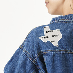 Home State Twill Iron On Patch - Custom Shape